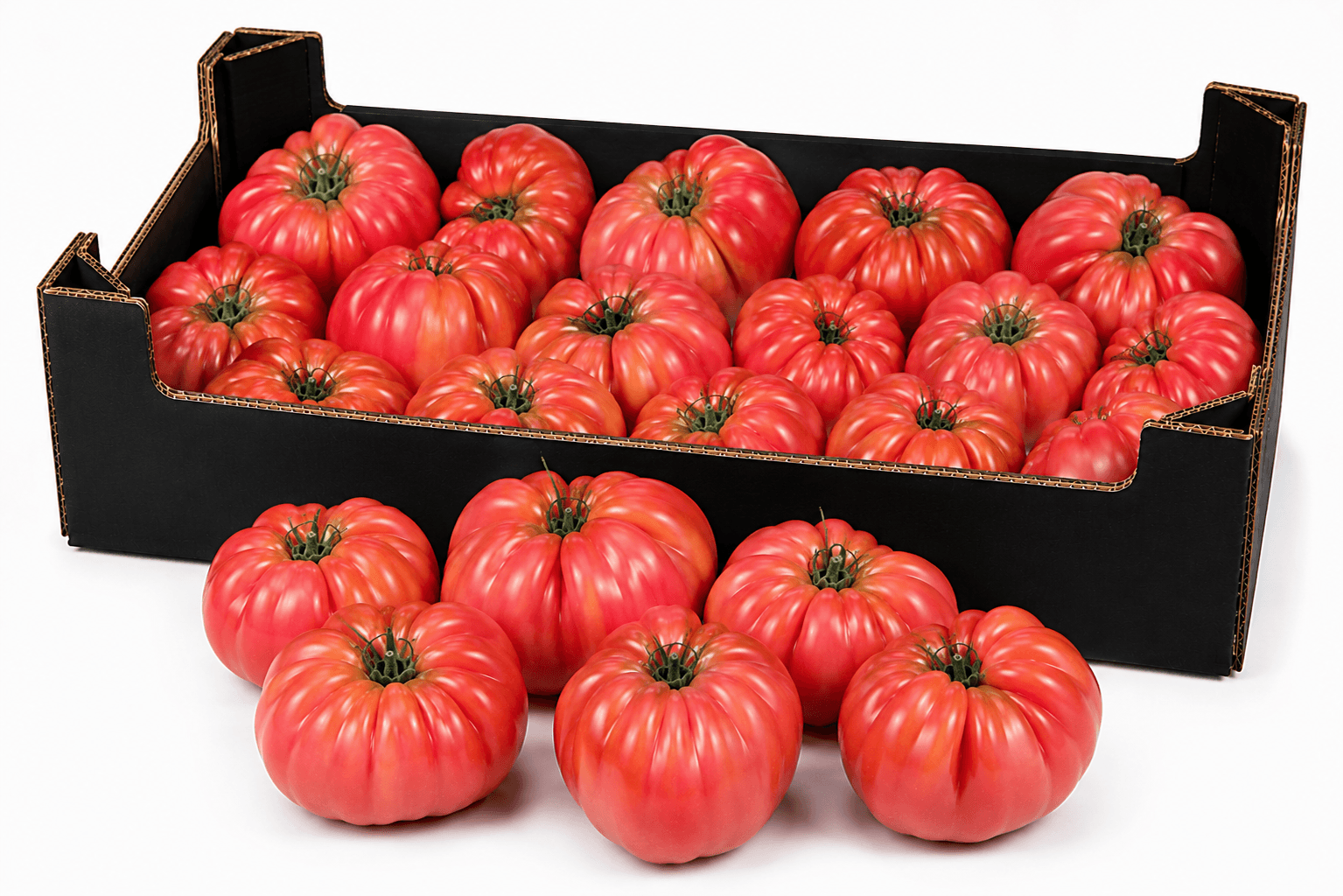 Rosa Fleischtomate
